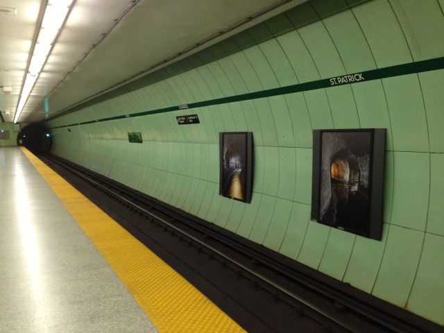 Long subway shot