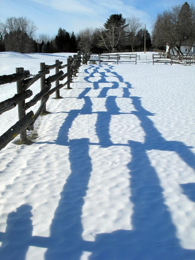 Solstice shadows