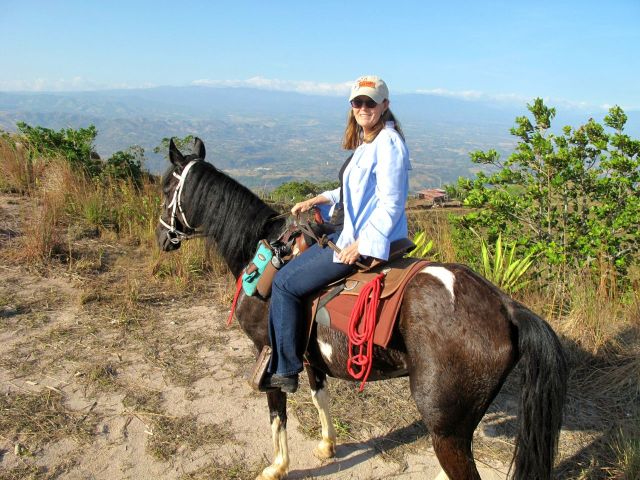 Riding on top of the world!