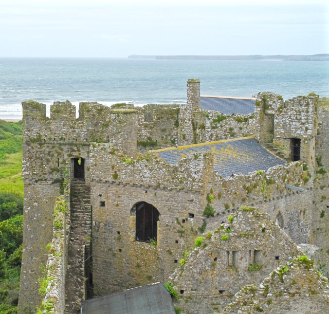Manorbier by the sea