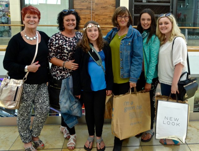 The girls in the family